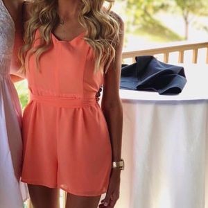 Coral romper